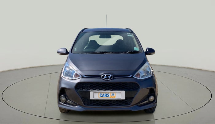2017 Hyundai Grand i10 SPORTZ (O) AT 1.2 KAPPA VTVT, Petrol, Automatic, 55,629 km, Front