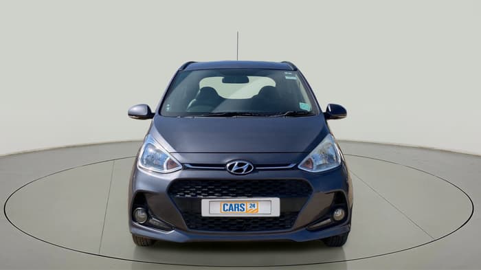 2017 Hyundai Grand i10 SPORTZ (O) AT 1.2 KAPPA VTVT, Petrol, Automatic, 55,629 km, Front