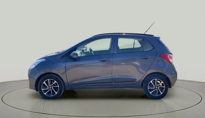 2017 Hyundai Grand i10 SPORTZ (O) AT 1.2 KAPPA VTVT, Petrol, Automatic, 55,629 km, Left Side