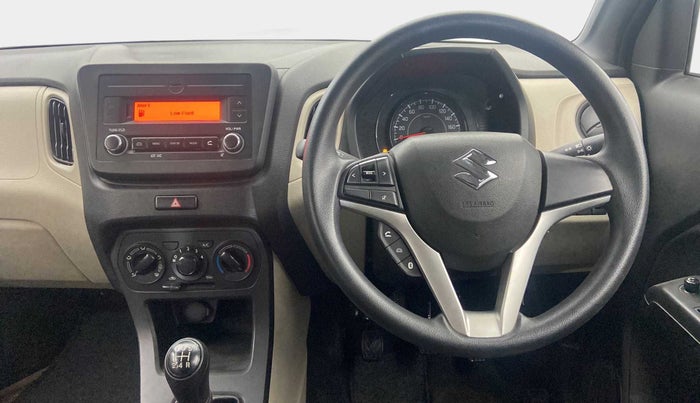2019 Maruti New Wagon-R VXI 1.2, Petrol, Manual, 18,749 km, Steering Wheel Close Up