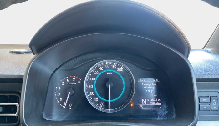 2017 Maruti IGNIS ZETA 1.2 AMT, Petrol, Automatic, 40,103 km, Odometer Image