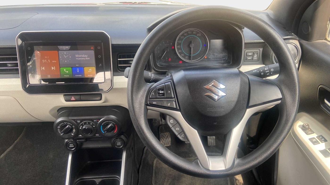 2020 Maruti IGNIS ZETA 1.2, Petrol, Manual, 16,270 km, Steering Wheel Close Up