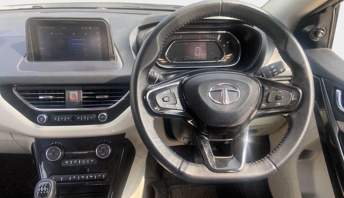 2020 Tata NEXON XZ PLUS (O) PETROL, Petrol, Manual, 15,206 km, Steering Wheel Close Up