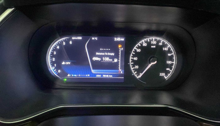2019 Tata Harrier XZ 2.0L, Diesel, Manual, 78,112 km, Odometer Image