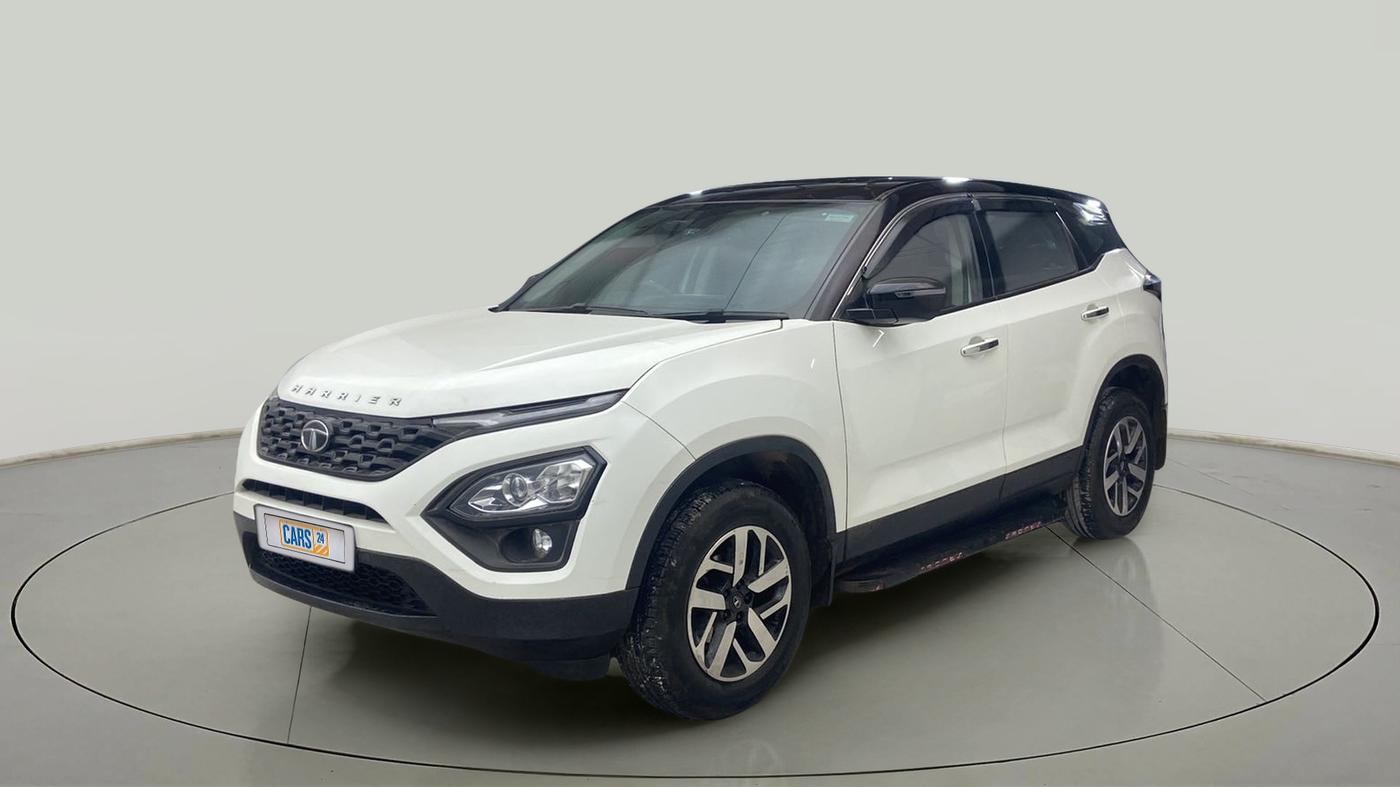 2021 Tata Harrier XZA PLUS 2.0L DUAL TONE, Diesel, Automatic, 34,543 km, Left Front Diagonal