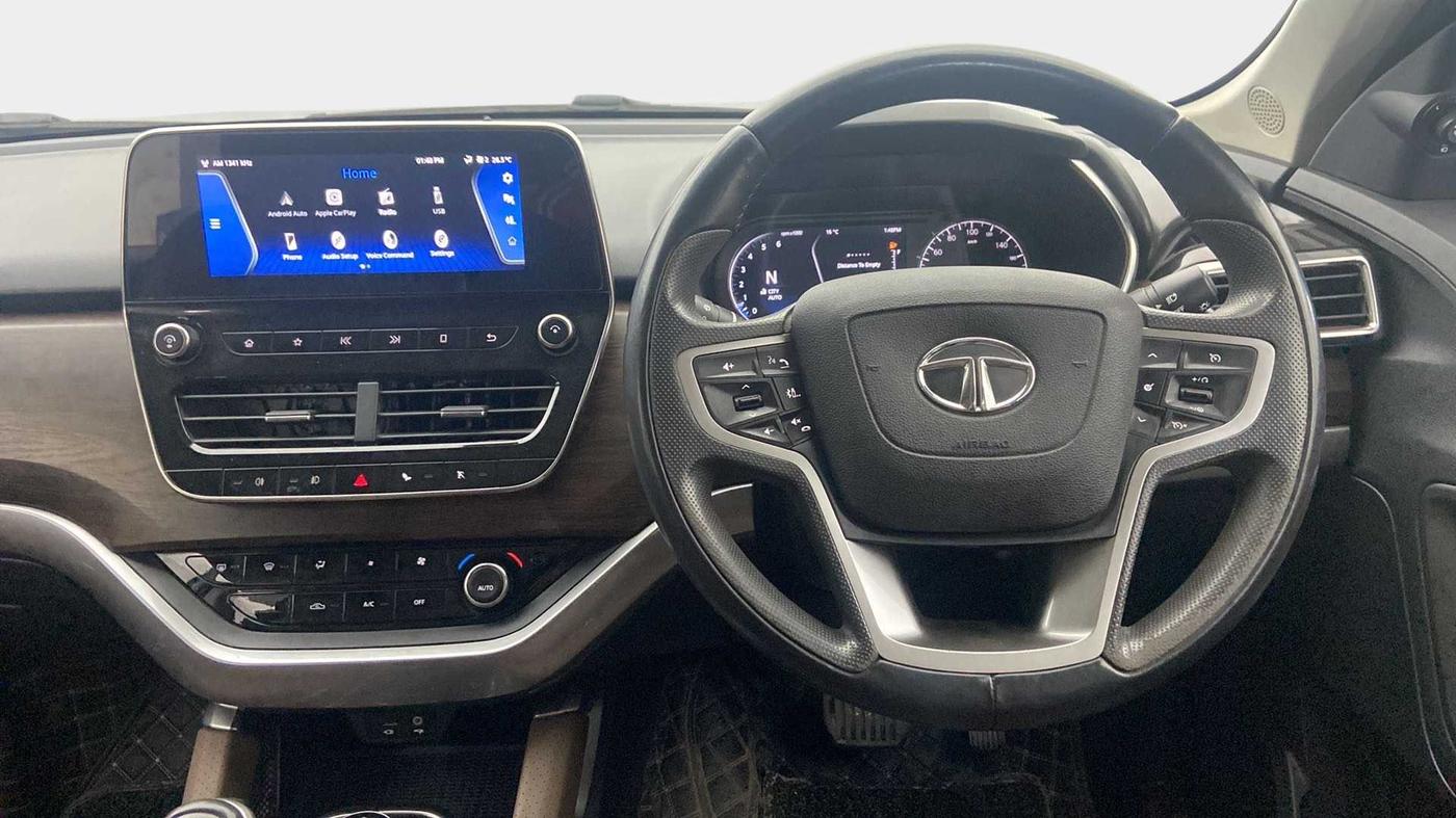 2021 Tata Harrier XZA PLUS 2.0L DUAL TONE, Diesel, Automatic, 34,543 km, Steering Wheel Close Up