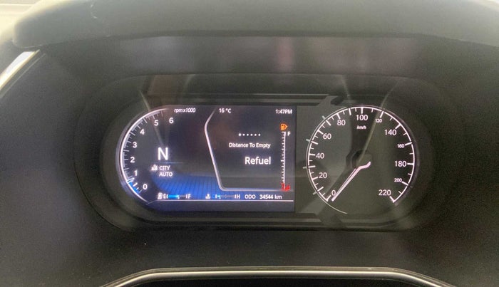 2021 Tata Harrier XZA PLUS 2.0L DUAL TONE, Diesel, Automatic, 34,543 km, Odometer Image