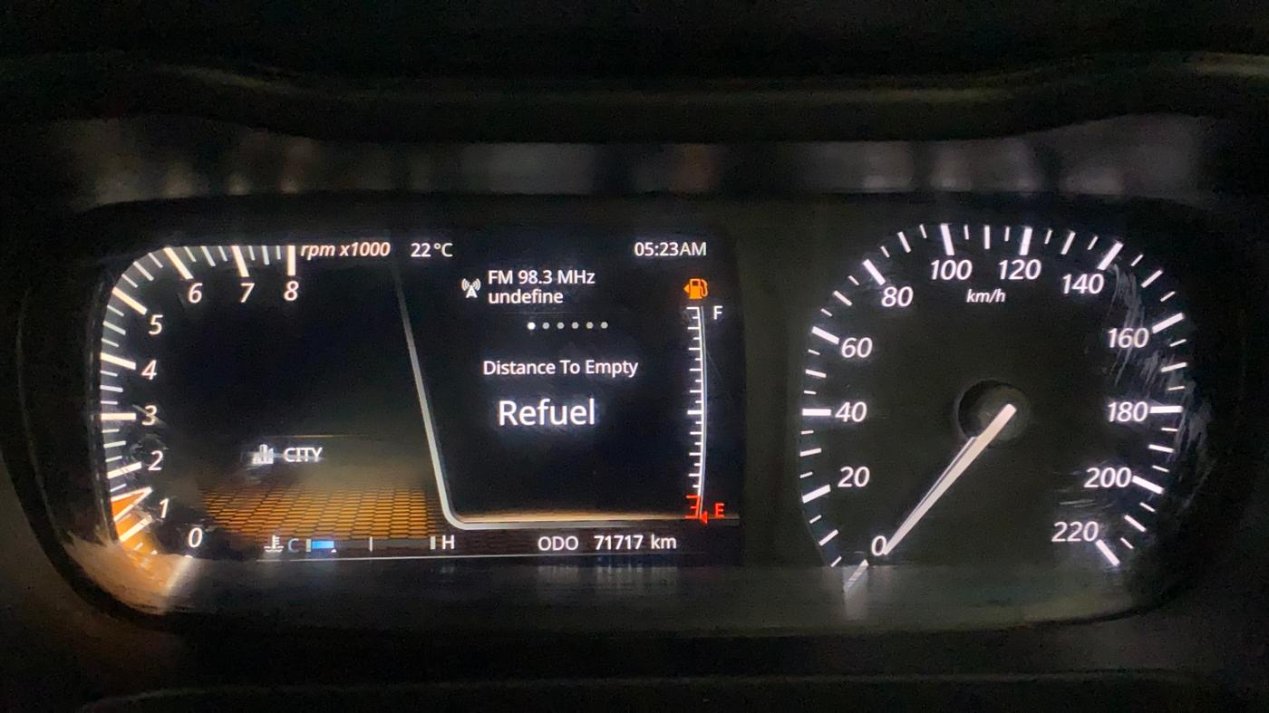 2021 Tata ALTROZ XZ PLUS PETROL DARK EDITION, Petrol, Manual, 71,563 km, Odometer Image