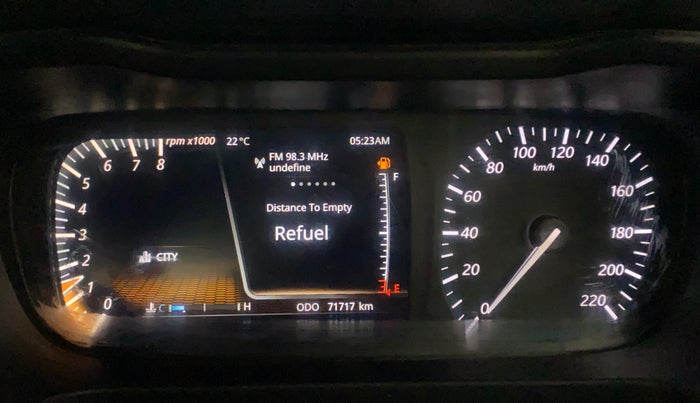 2021 Tata ALTROZ XZ PLUS PETROL DARK EDITION, Petrol, Manual, 71,669 km, Odometer Image