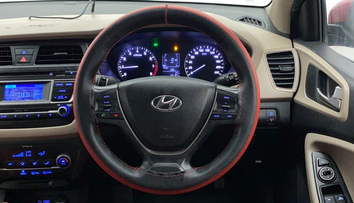 2015 Hyundai Elite i20 SPORTZ 1.2 (O), Petrol, Manual, 55,187 km, Steering Wheel Close Up