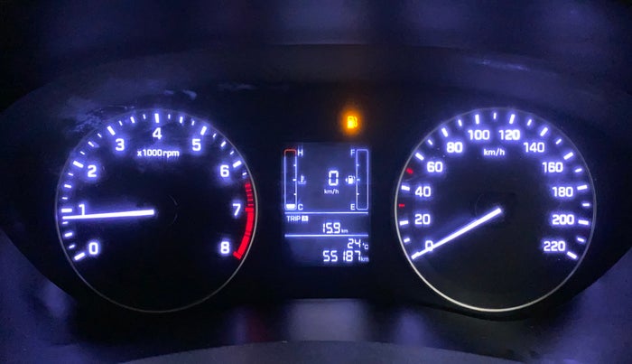 2015 Hyundai Elite i20 SPORTZ 1.2 (O), Petrol, Manual, 55,187 km, Odometer Image