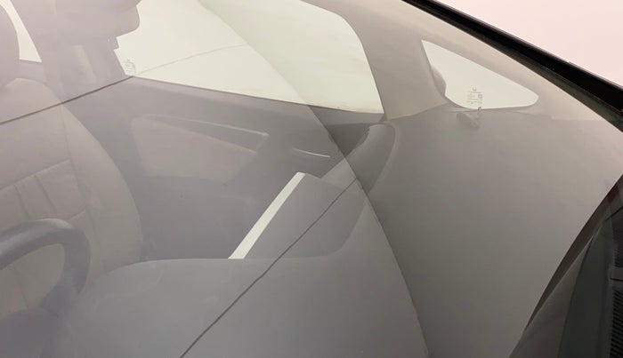 2017 Honda Jazz 1.2L I-VTEC V AT, Petrol, Automatic, 29,849 km, Front windshield - Minor spot on windshield