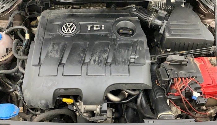 2017 Volkswagen Ameo TRENDLINE 1.5L, Diesel, Manual, 1,03,568 km, Open Bonet