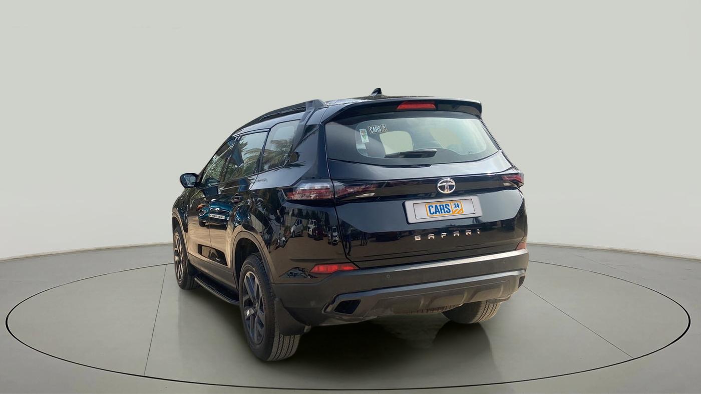 2022 Tata Safari XZA PLUS DARK EDITION, Diesel, Automatic, 16,420 km, Left Back Diagonal