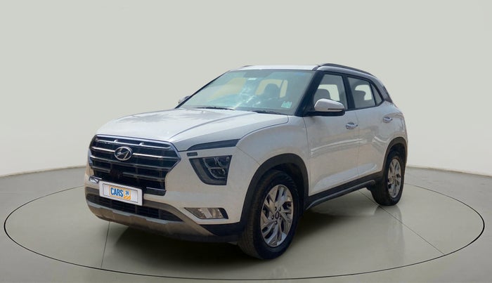 2022 Hyundai Creta SX IVT 1.5 PETROL, Petrol, Automatic, 13,989 km, Left Front Diagonal