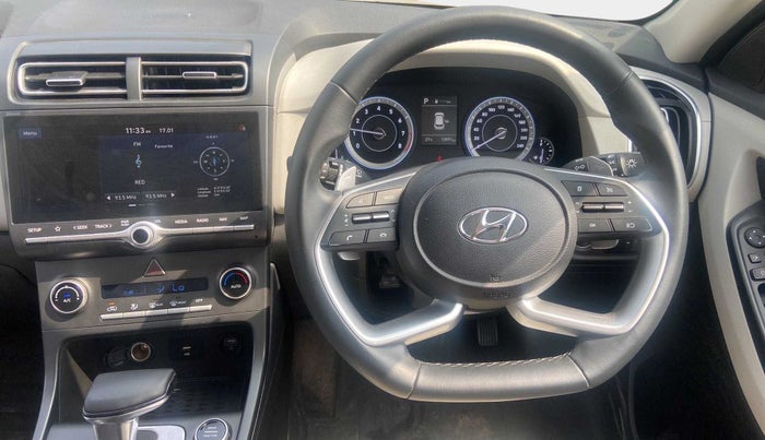 2022 Hyundai Creta SX IVT 1.5 PETROL, Petrol, Automatic, 13,989 km, Steering Wheel Close Up