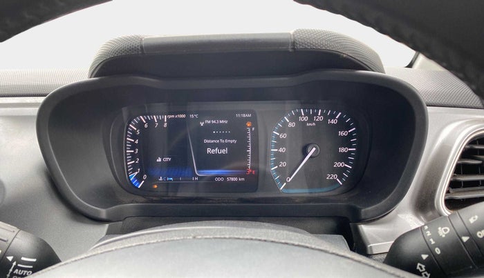 2021 Tata ALTROZ XZ PETROL, Petrol, Manual, 57,776 km, Odometer Image