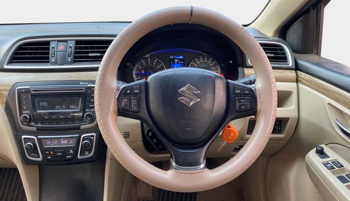 2018 Maruti Ciaz DELTA 1.5 SHVS MT PETROL, Petrol, Manual, 76,907 km, Steering Wheel Close Up