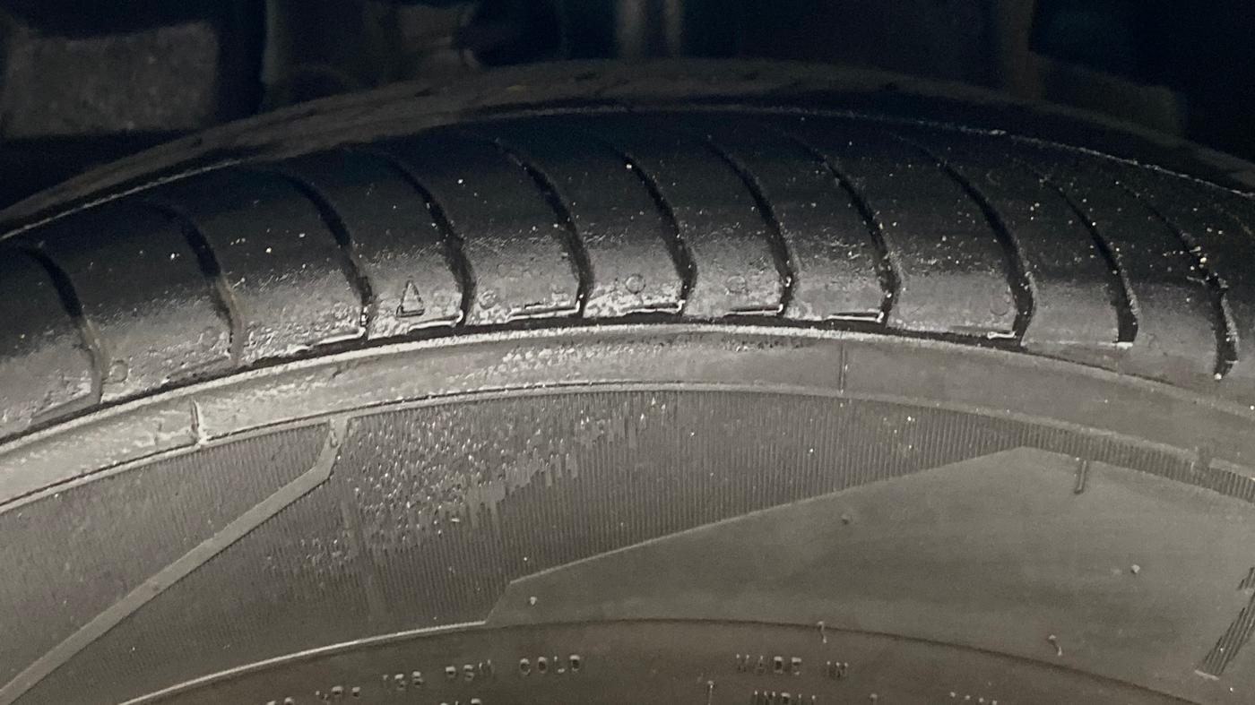 2025 Tata Tiago XZ PLUS PETROL, Petrol, Manual, 10,056 km, Left Front Tyre Tread