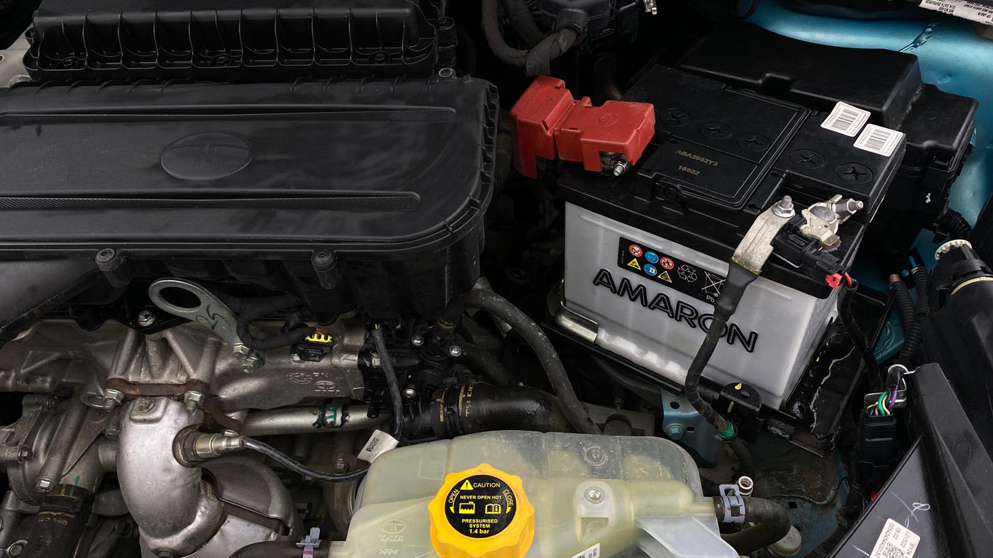 2025 Tata Tiago XZ PLUS PETROL, Petrol, Manual, 10,056 km, Engine View - Left