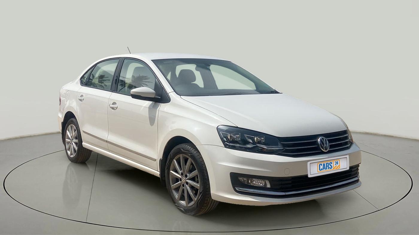 2019 Volkswagen Vento HIGHLINE PLUS 1.2 AT 16 ALLOY, Petrol, Automatic, 24,645 km, SRP