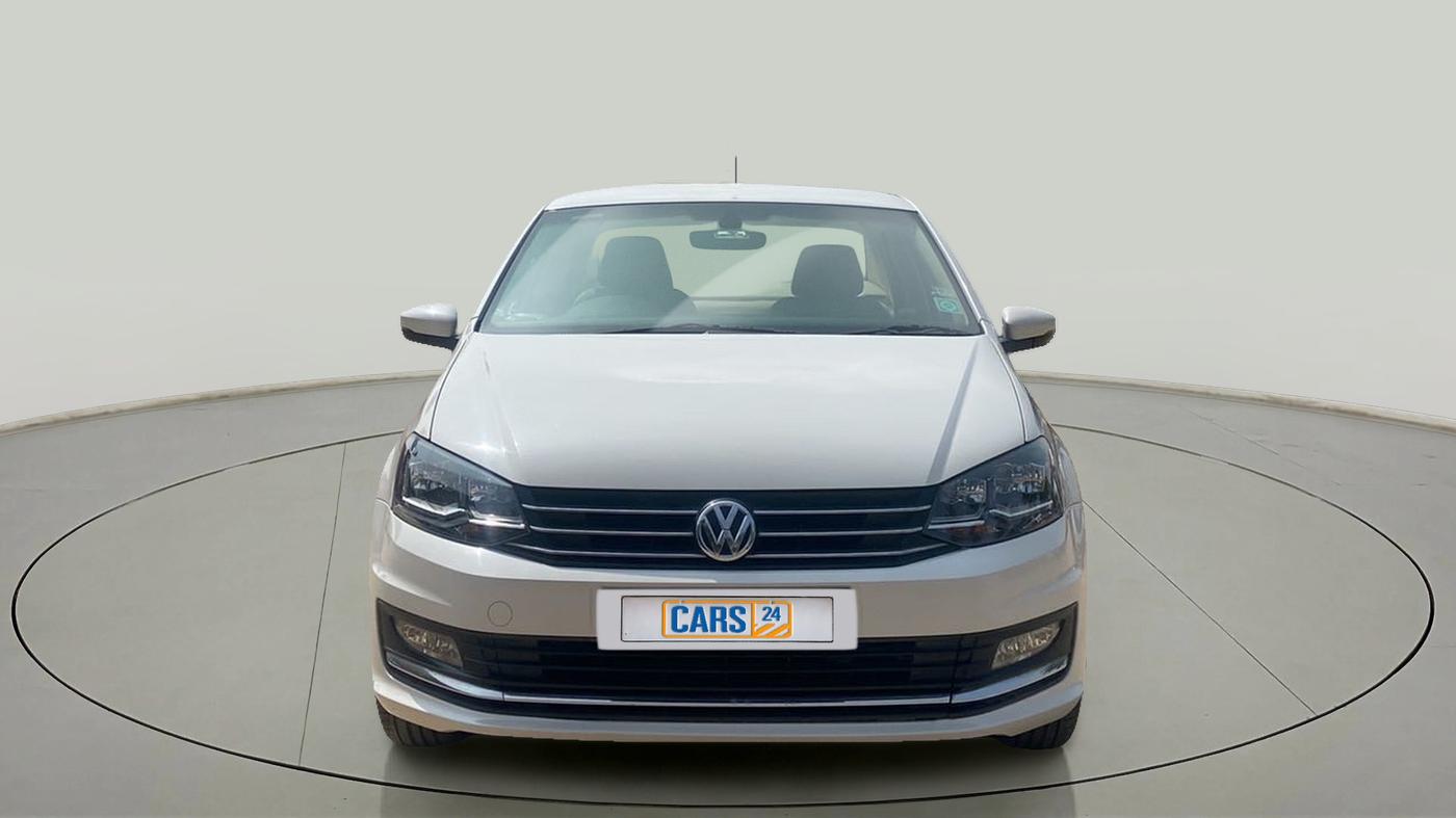 2019 Volkswagen Vento HIGHLINE PLUS 1.2 AT 16 ALLOY, Petrol, Automatic, 24,645 km, Front