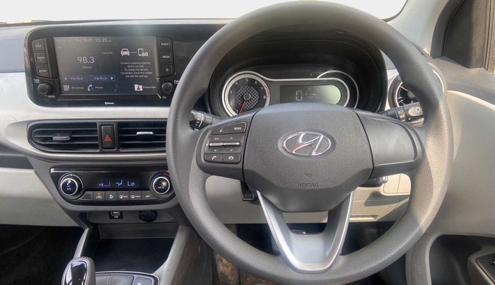 2021 Hyundai GRAND I10 NIOS SPORTZ AMT 1.2 KAPPA VTVT, Petrol, Automatic, 11,746 km, Steering Wheel Close Up