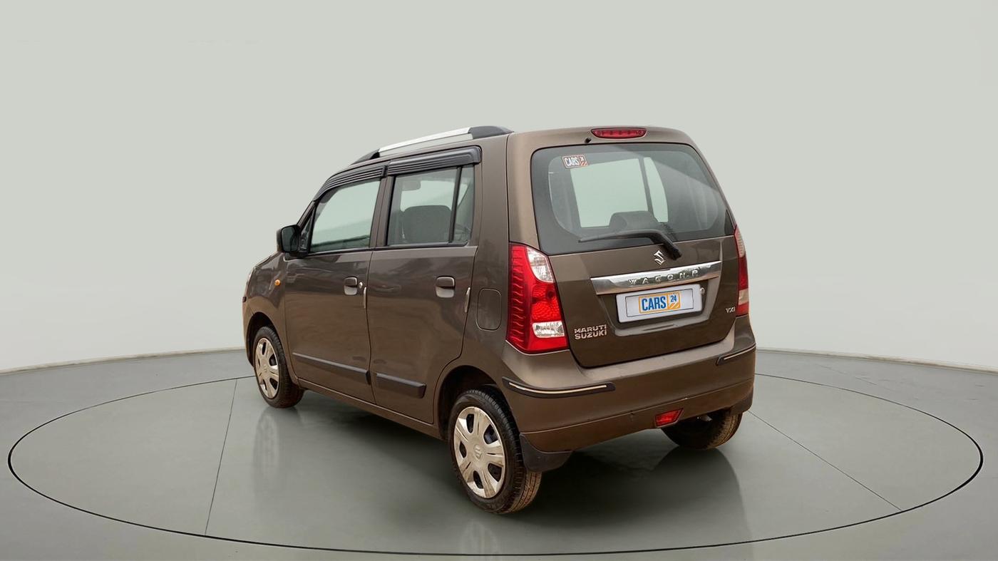 2012 Maruti Wagon R 1.0 VXI, Petrol, Manual, 66,588 km, Left Back Diagonal