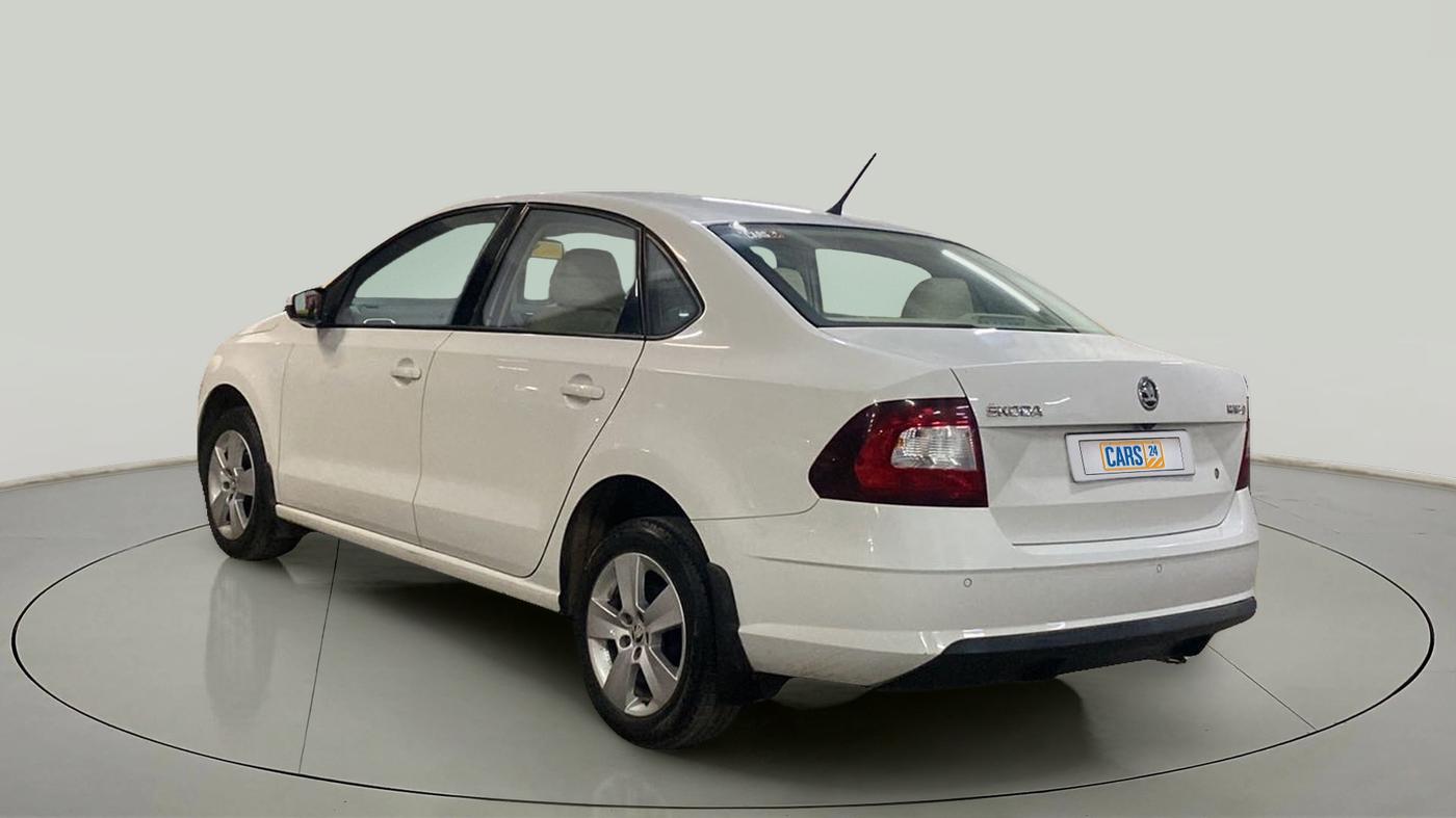 2019 Skoda Rapid AMBITION 1.6 MPI MT, Petrol, Manual, 16,394 km, Left Back Diagonal