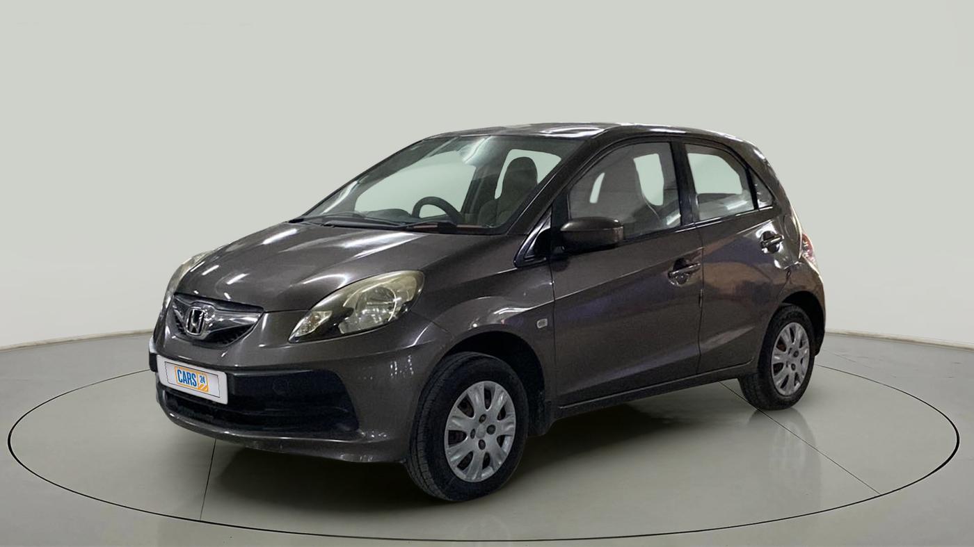 2014 Honda Brio S MT, Petrol, Manual, 64,100 km, Left Front Diagonal
