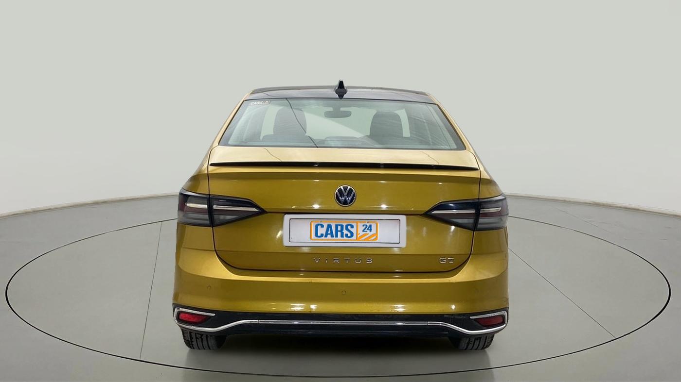 2022 Volkswagen VIRTUS GT PLUS TSI 1.5 EVO DSG, Petrol, Automatic, 19,507 km, Back/Rear