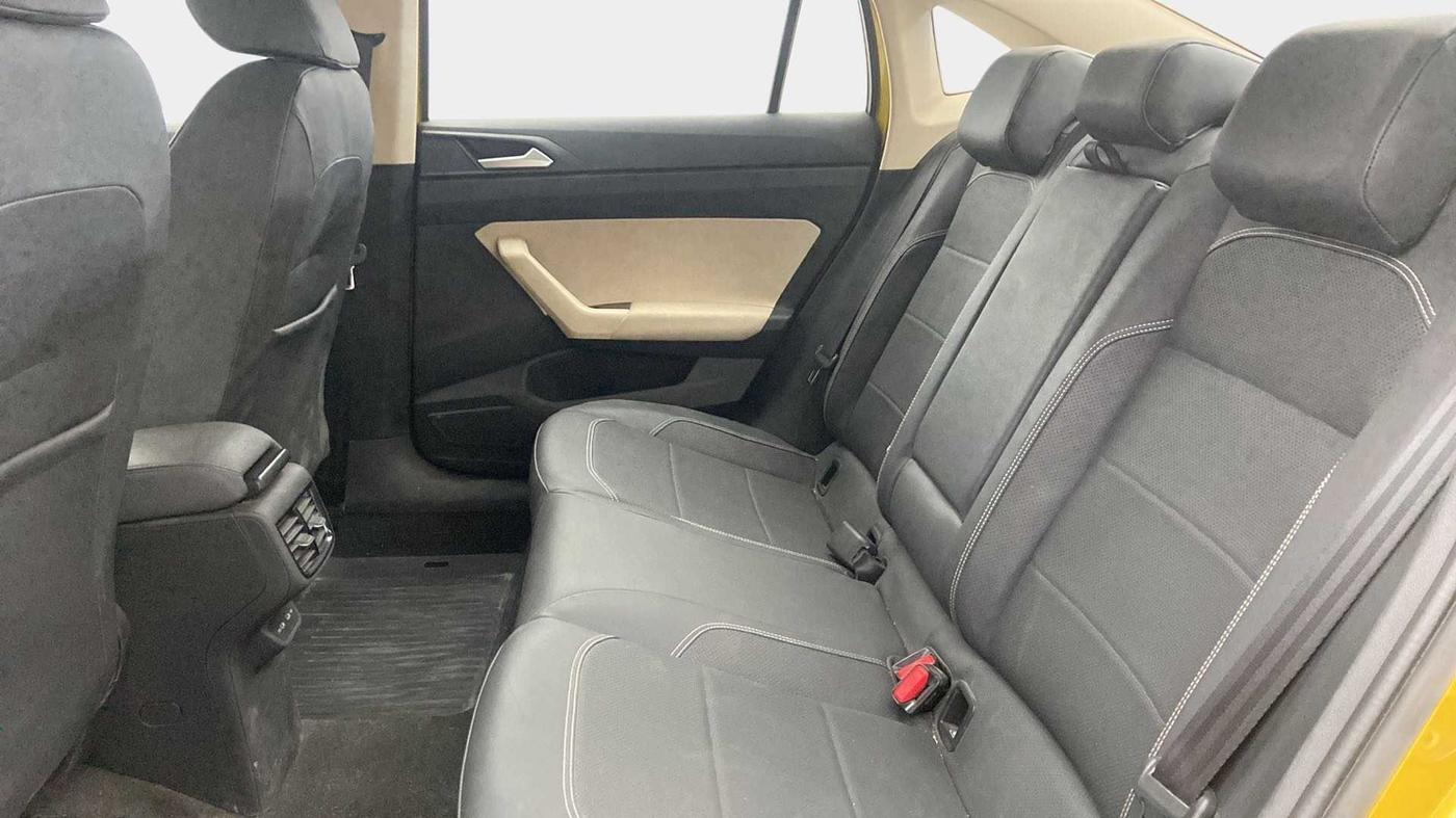 2022 Volkswagen VIRTUS GT PLUS TSI 1.5 EVO DSG, Petrol, Automatic, 19,507 km, Right Side Rear Door Cabin
