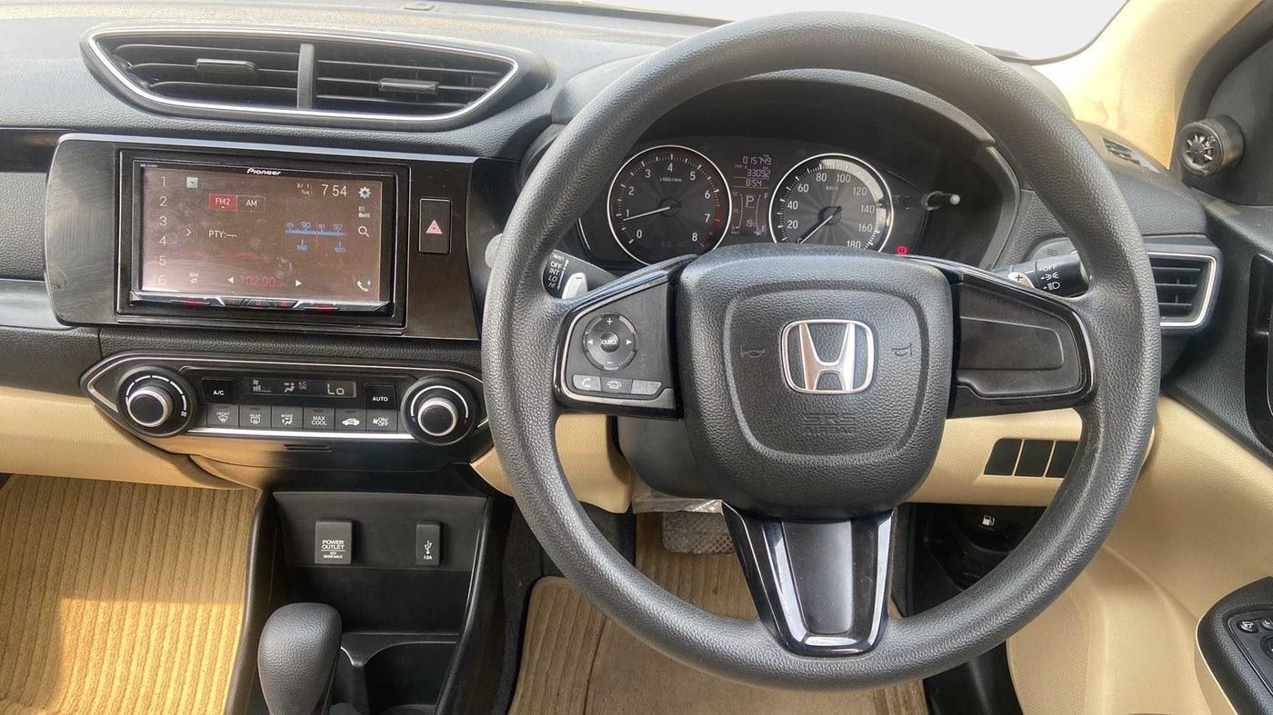 2018 Honda Amaze 1.2L I-VTEC V CVT, Petrol, Automatic, 15,748 km, Steering Wheel Close Up