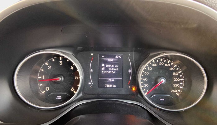 2017 Jeep Compass LONGITUDE 2.0 DIESEL, Diesel, Manual, 75,814 km, Odometer Image