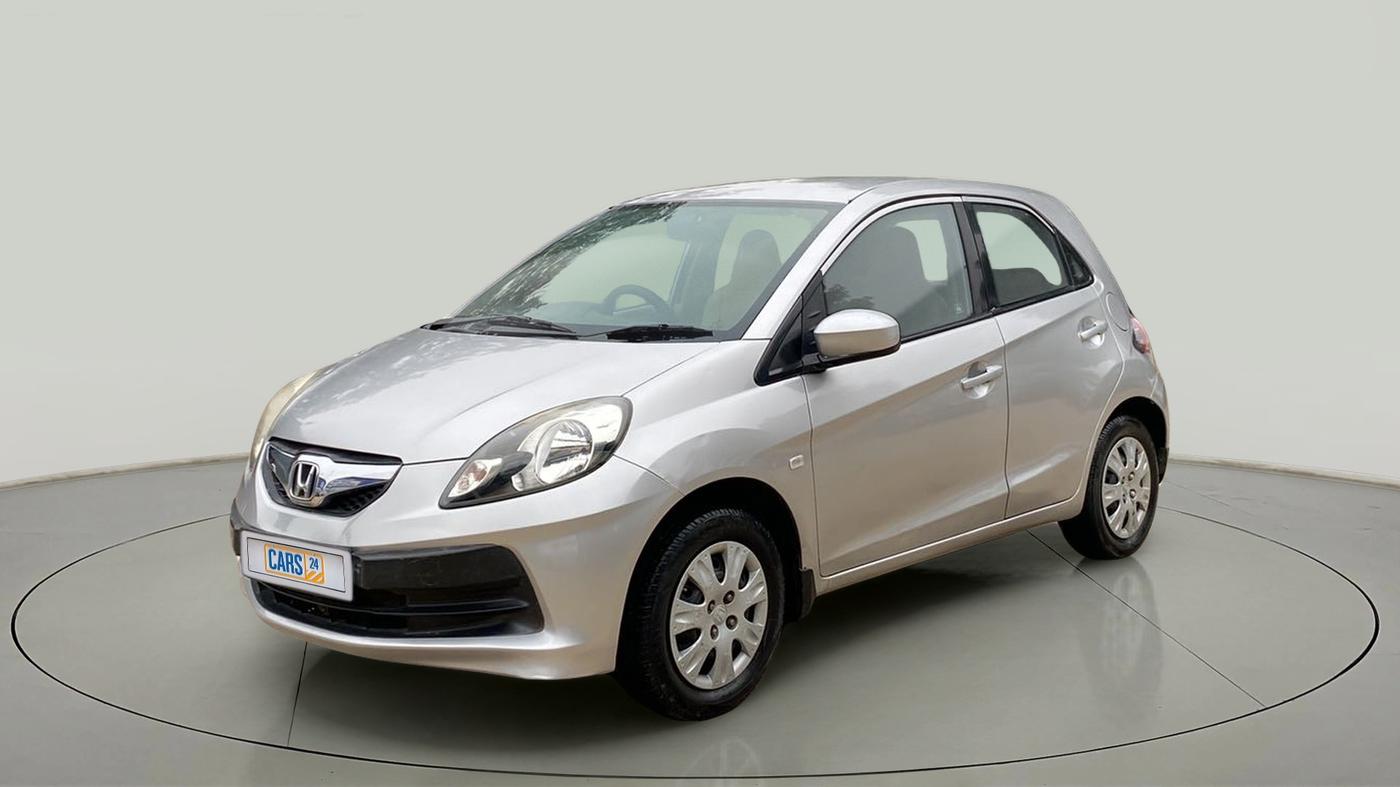 2012 Honda Brio S MT, Petrol, Manual, 64,038 km, Right Back Diagonal