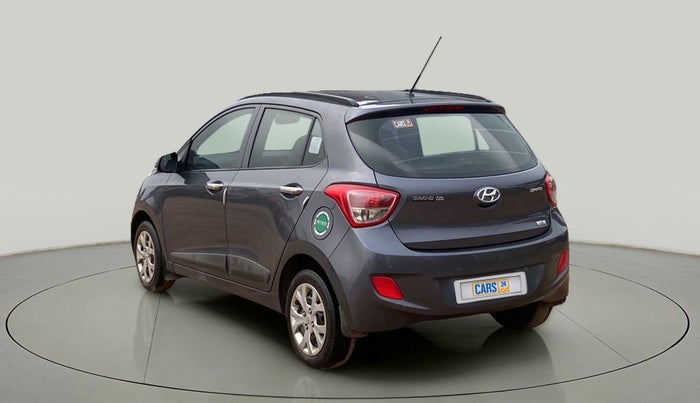 2015 Hyundai Grand i10 SPORTZ 1.2 KAPPA VTVT, Petrol, Manual, 38,387 km, Left Back Diagonal