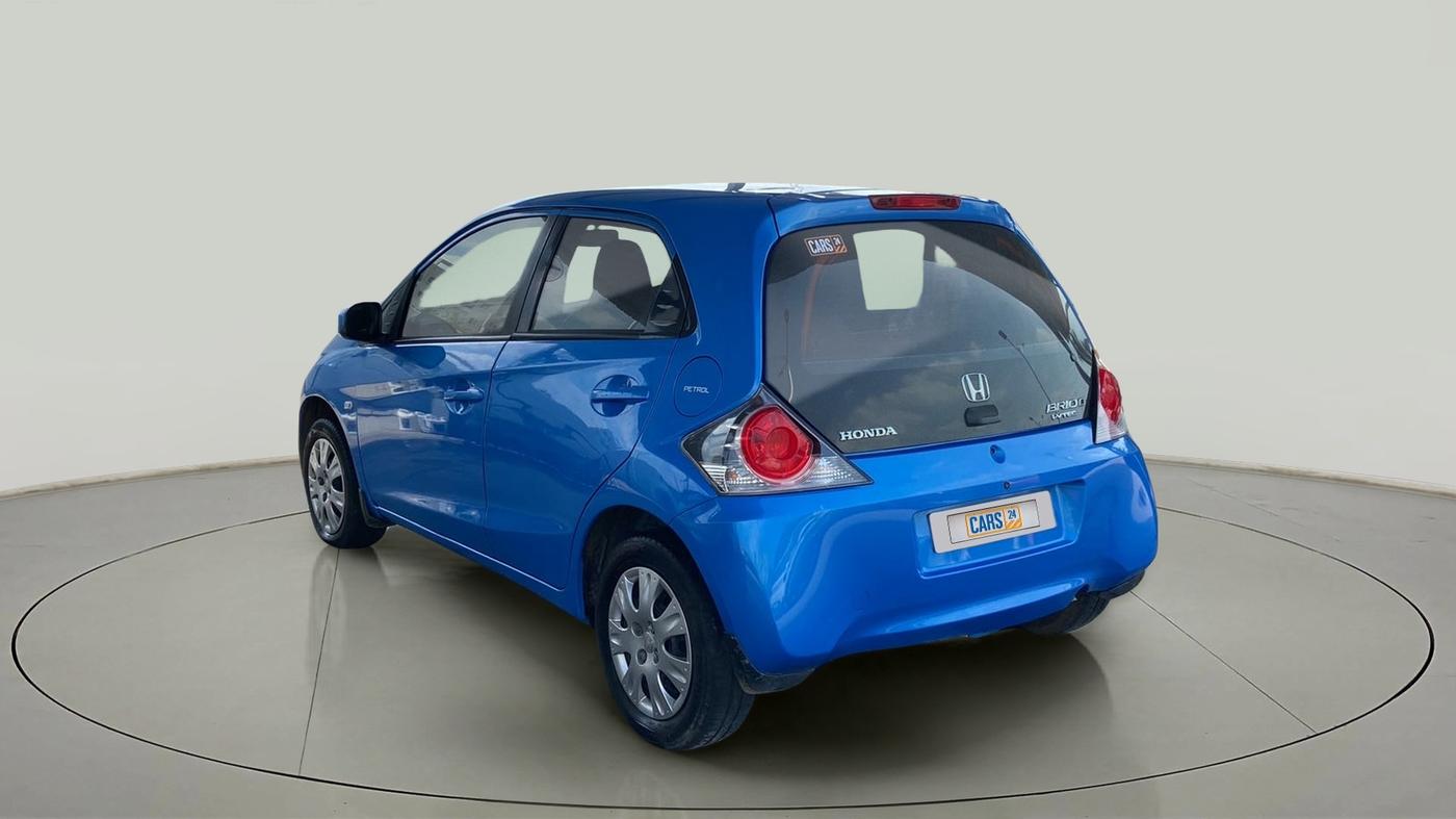 2014 Honda Brio S MT, Petrol, Manual, 95,795 km, Left Back Diagonal