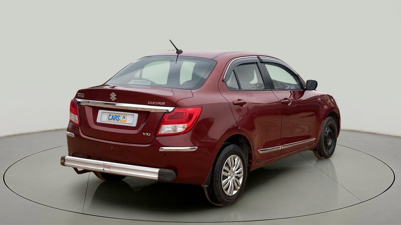 2017 Maruti Dzire VXI, Petrol, Manual, 53,531 km, Right Back Diagonal