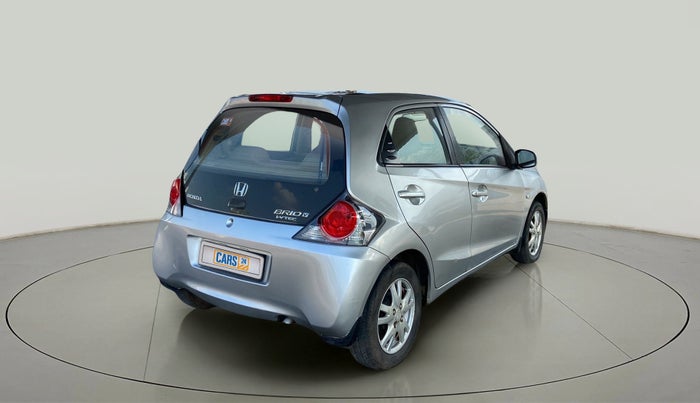 2013 Honda Brio V MT, Petrol, Manual, 1,12,738 km, Right Back Diagonal