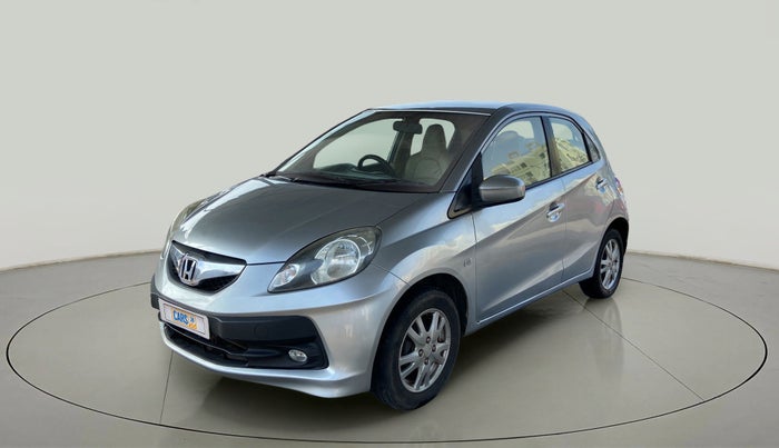 2013 Honda Brio V MT, Petrol, Manual, 1,12,738 km, Left Front Diagonal