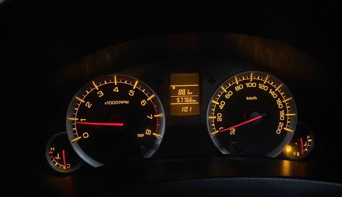 2016 Maruti Swift VXI, Petrol, Manual, 57,994 km, Odometer Image