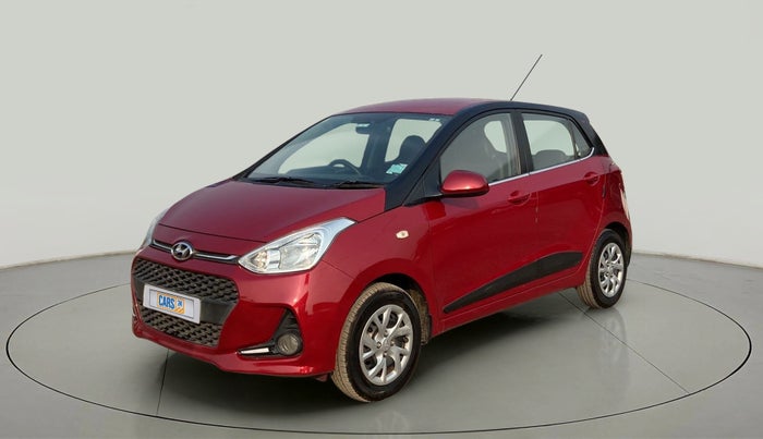 2017 Hyundai Grand i10 SPORTZ 1.2 KAPPA VTVT, Petrol, Manual, 50,391 km, Left Front Diagonal