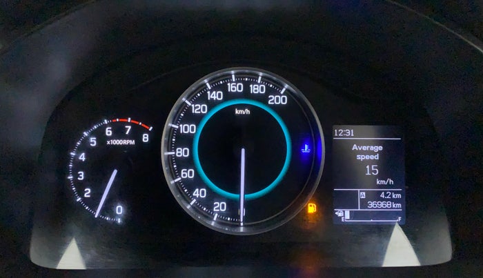2019 Maruti IGNIS ZETA 1.2, Petrol, Manual, 36,968 km, Odometer Image