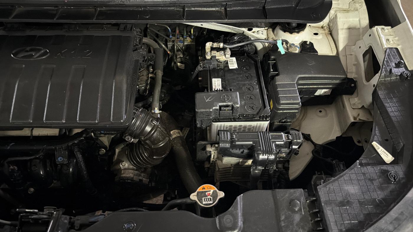 2025 Hyundai EXTER SX(O) CONNECT 1.2 AMT, Petrol, Automatic, 14,053 km, Engine View - Left
