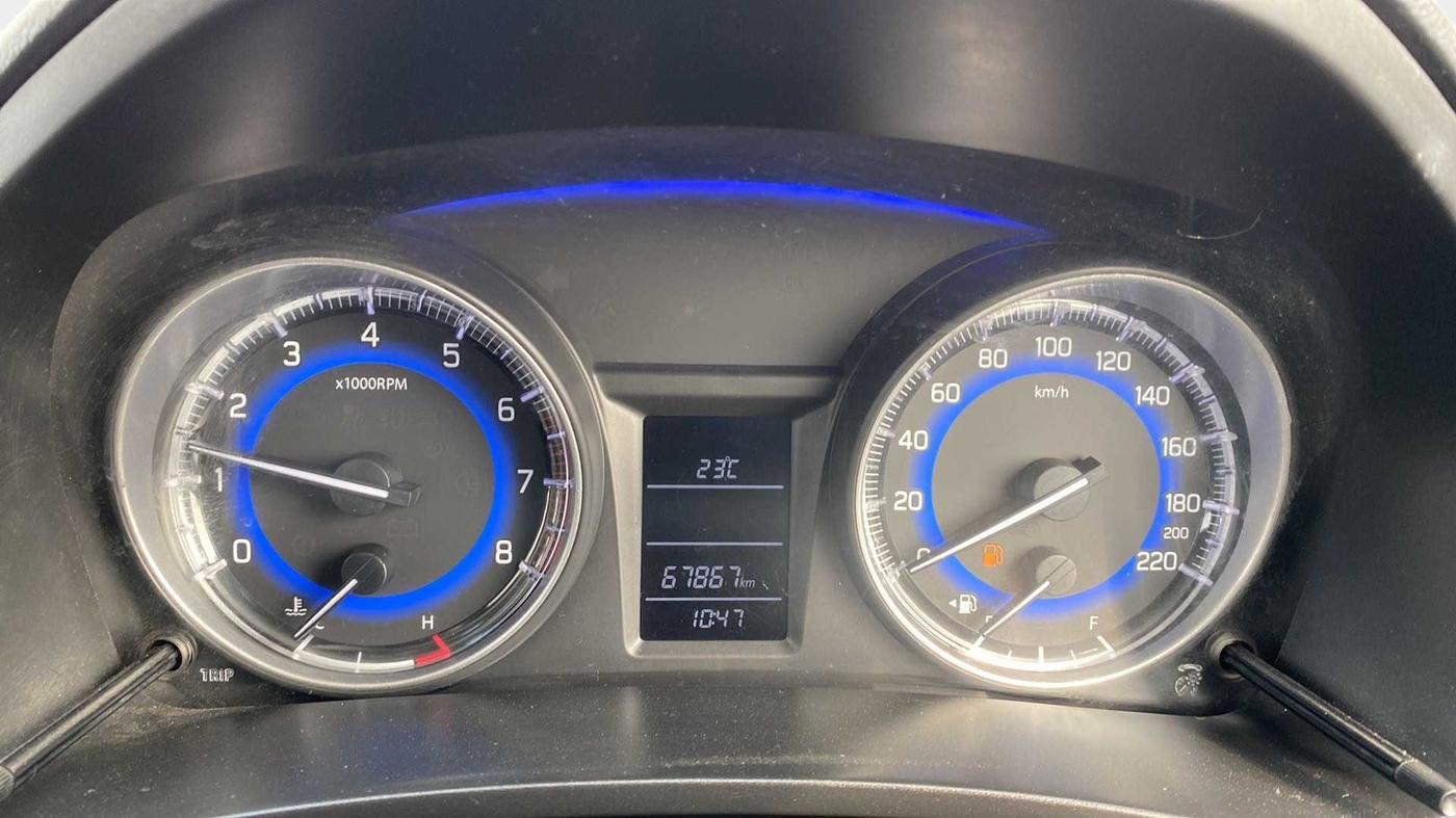 2017 Maruti Baleno DELTA PETROL 1.2, Petrol, Manual, 67,857 km, Odometer Image
