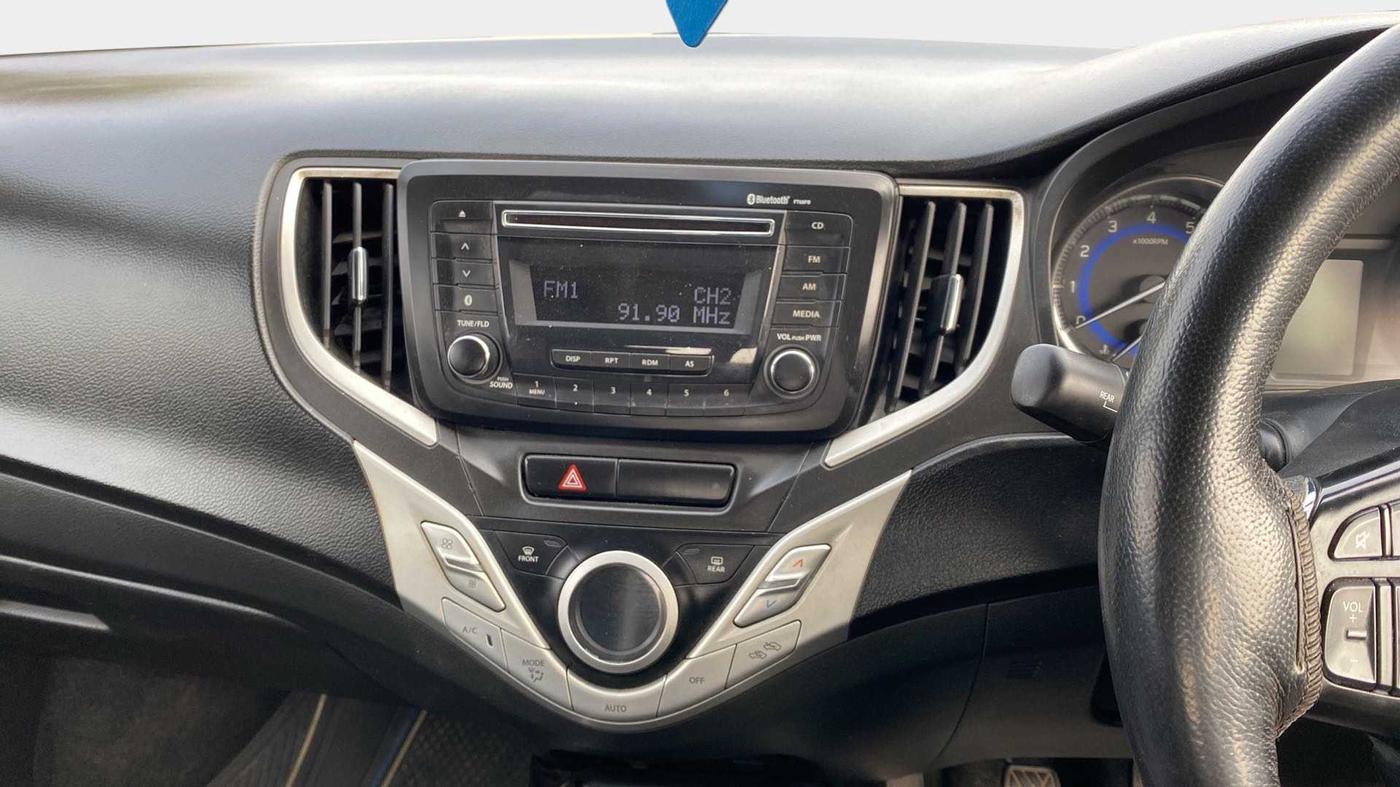 2017 Maruti Baleno DELTA PETROL 1.2, Petrol, Manual, 67,857 km, Air Conditioner