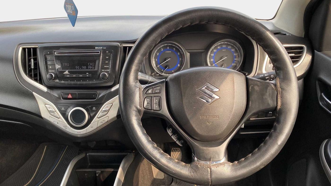 2017 Maruti Baleno DELTA PETROL 1.2, Petrol, Manual, 67,857 km, Steering Wheel Close Up