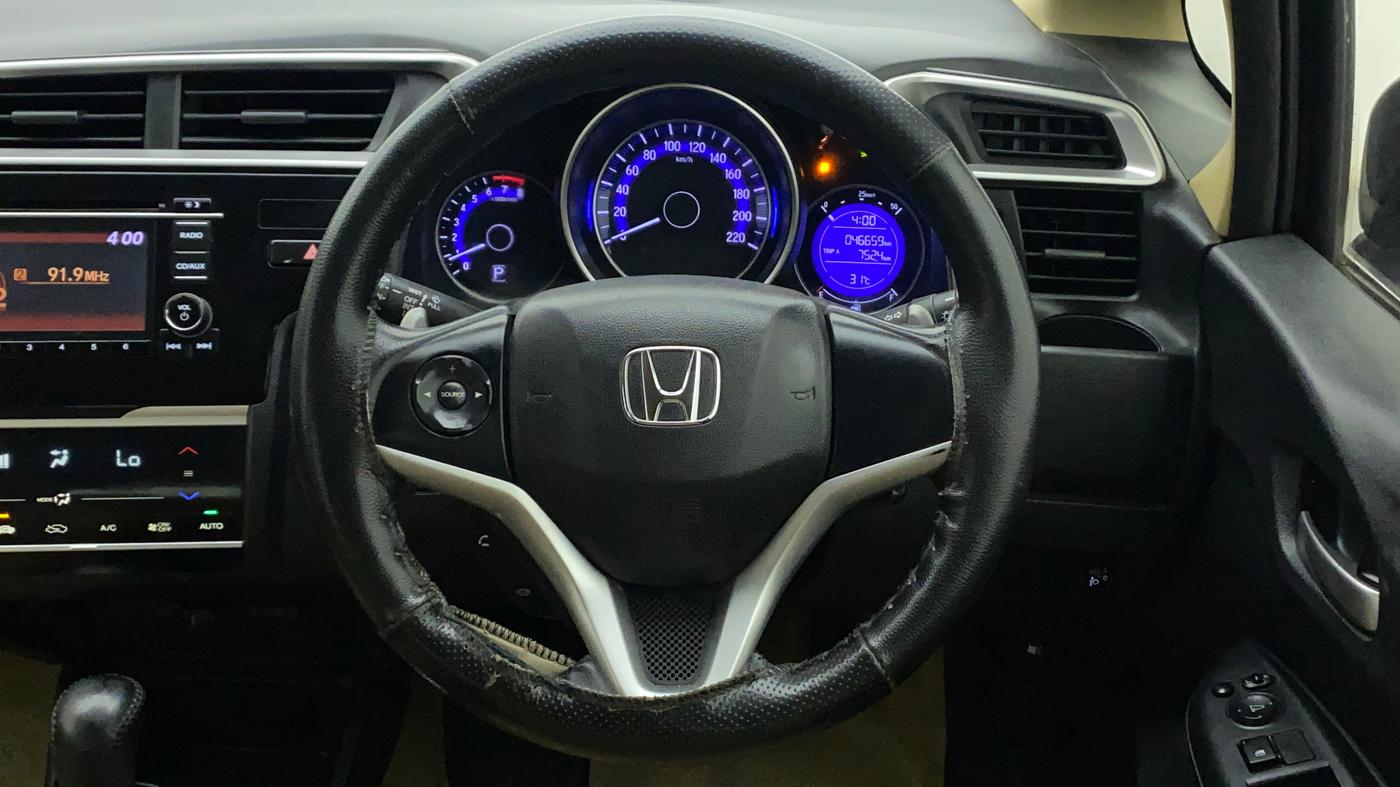 2017 Honda Jazz 1.2L I-VTEC V AT, Petrol, Automatic, 46,793 km, Steering Wheel Close Up