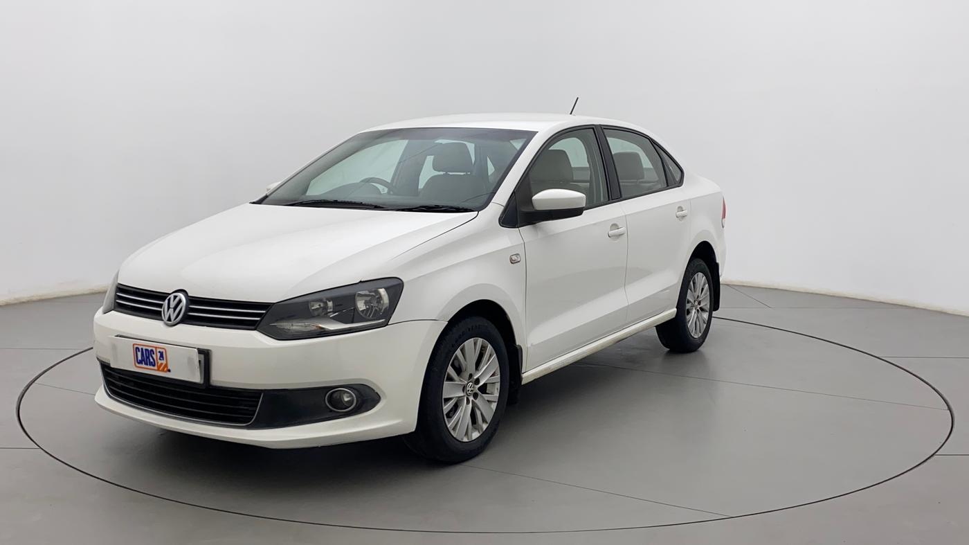 2015 Volkswagen Vento HIGHLINE 1.5 AT, Diesel, Automatic, 1,05,420 km, Left Front Diagonal