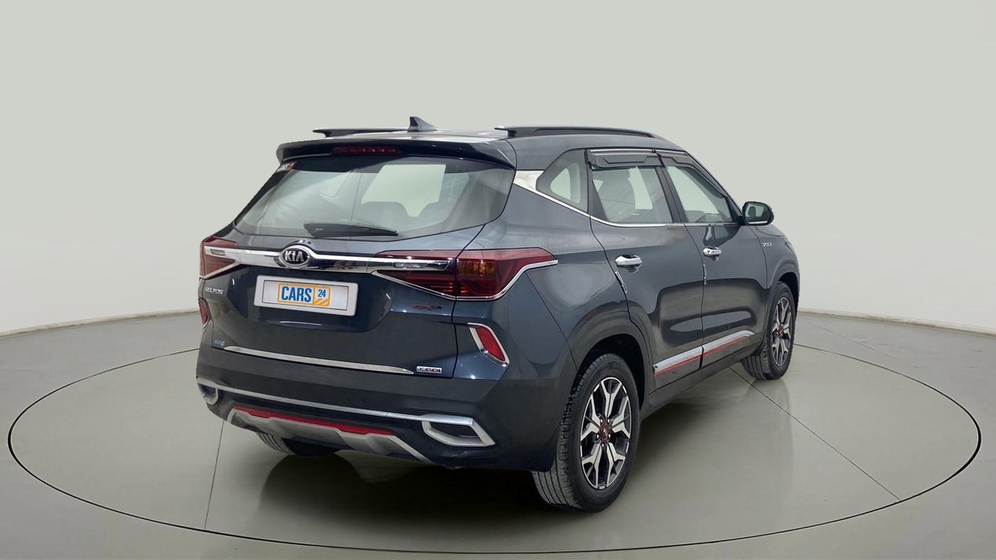 2019 KIA SELTOS GTX AT 1.4 PETROL, Petrol, Automatic, 21,475 km, Right Back Diagonal